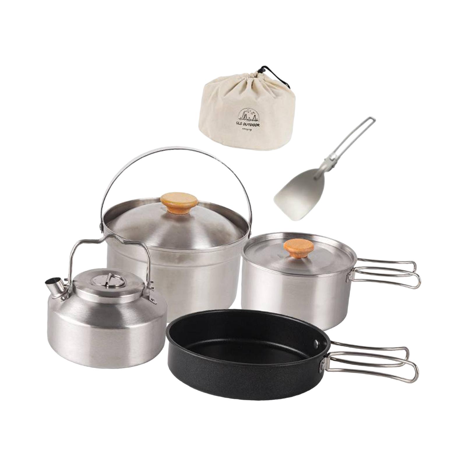 Camping Cookware Cook Gear Por - đánh giá và giá Camping Cooking Kettle
