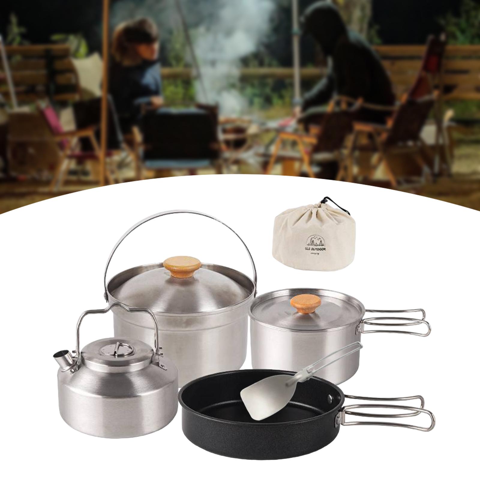 Camping Cookware Cook Gear Por - đánh giá và giá Camping Cooking Kettle