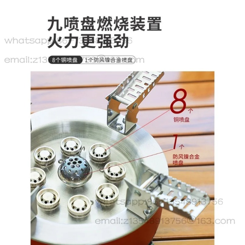B18‑Plus Nine‑Jet Camping Gas  - đánh giá và giá Camping Cooking Jet