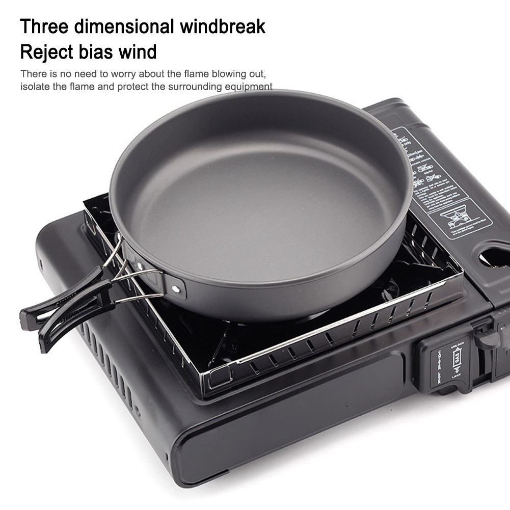 Camping Stove Windscreen Detac - đánh giá và giá Camping Cooking Wind Blocker
