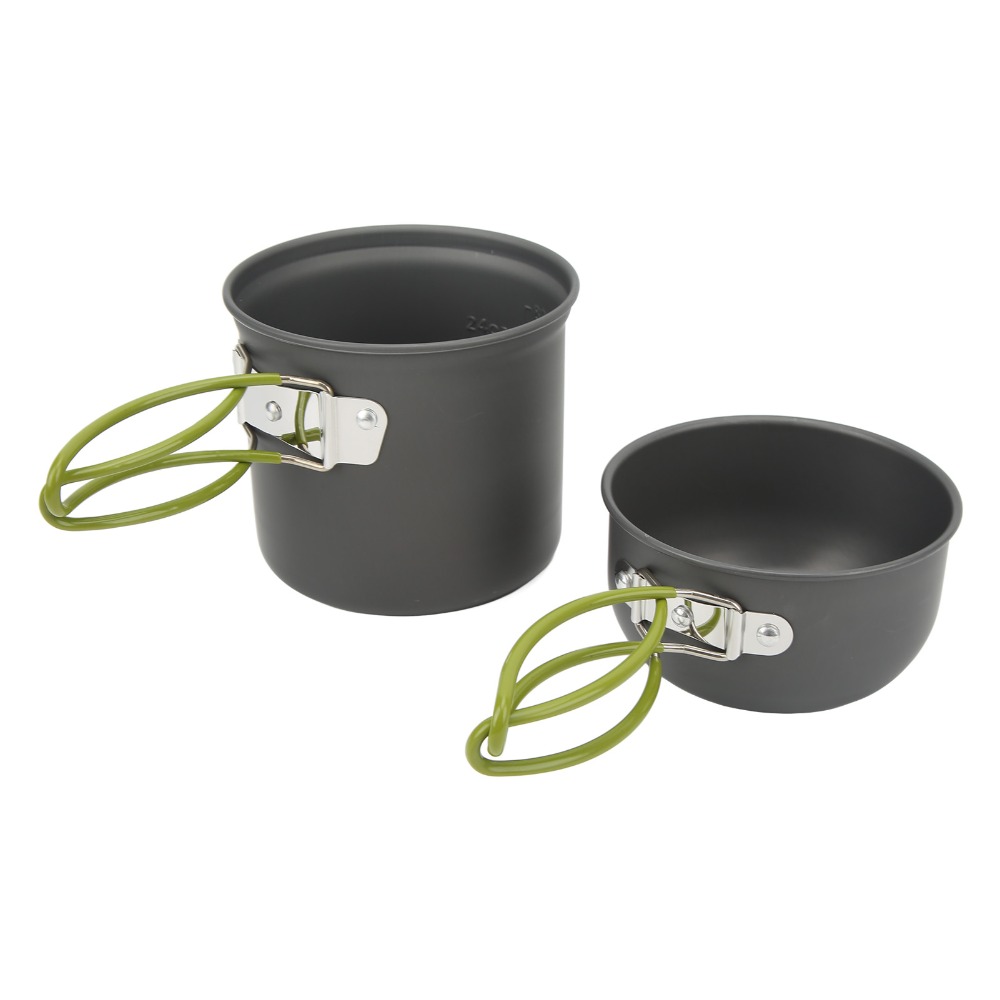 Alumine Camping Cooking Set Hi - đánh giá và giá Camping Lightweight Cooking Pot