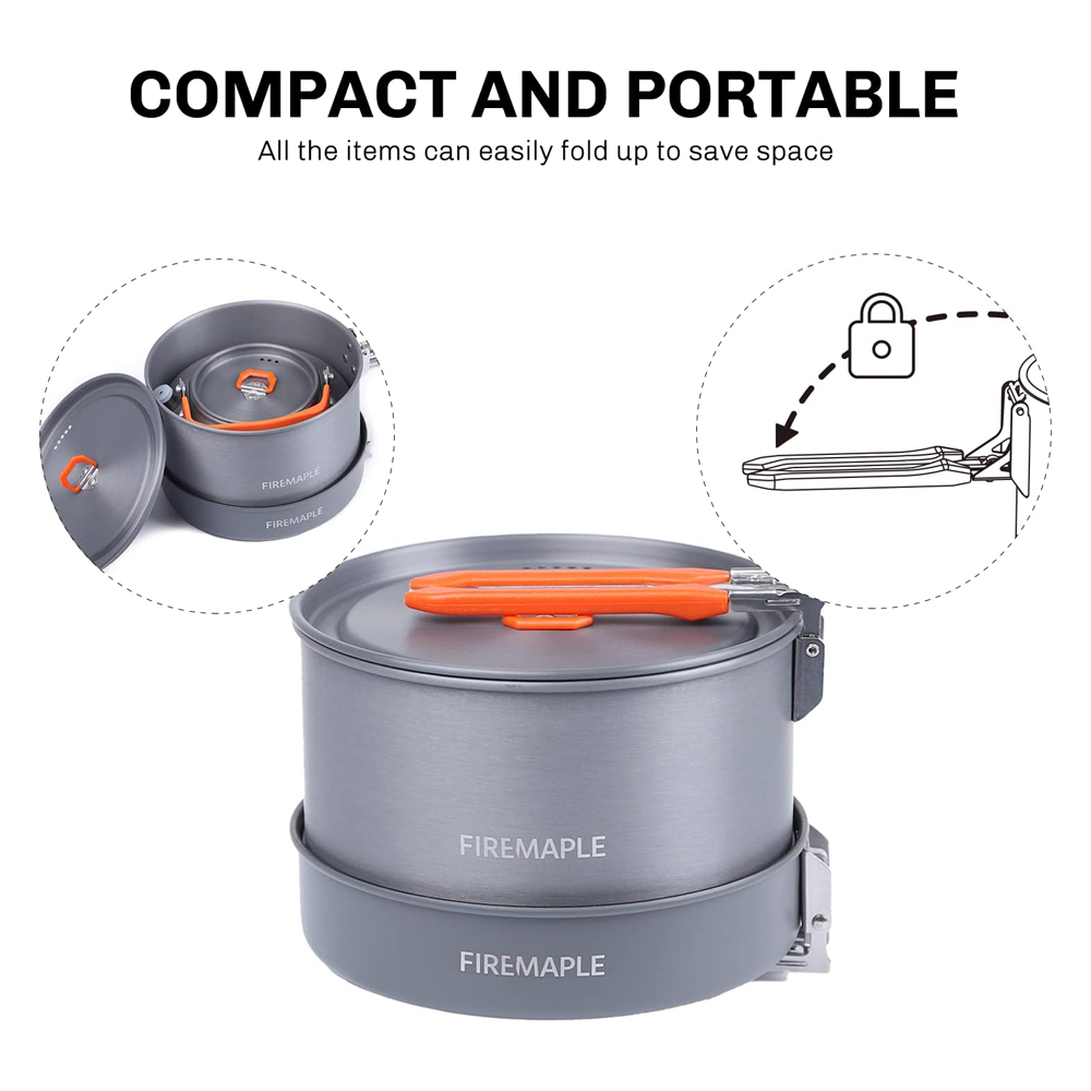 Fire Maple Cắm Trại Đồ Nấu Nướ - đánh giá và giá Camping Cooking Kettle