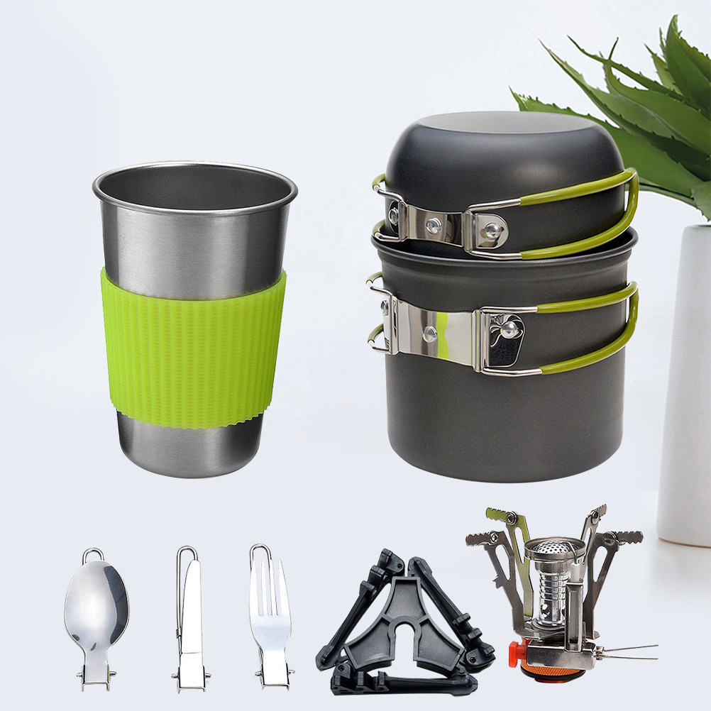 Outdoor Camping Cookware Set L - đánh giá và giá Camping Lightweight Cooking Pot