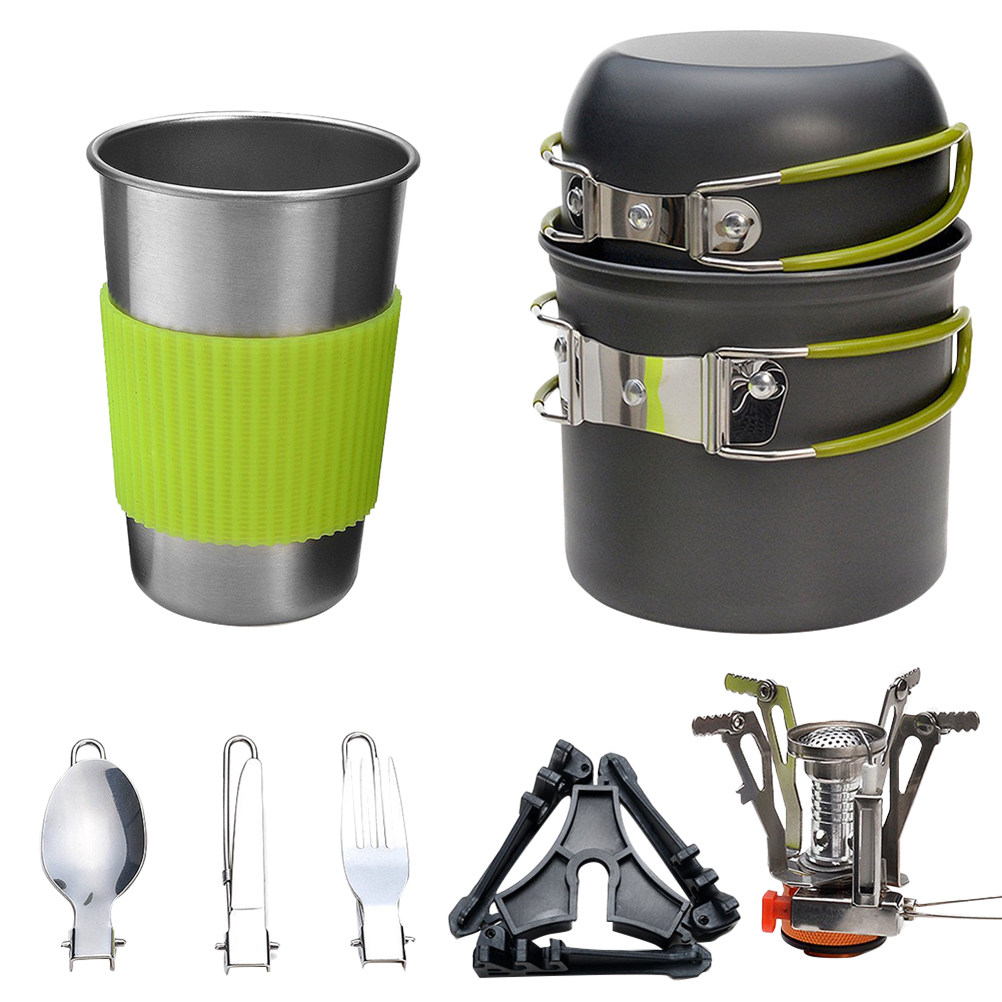Outdoor Camping Cookware Set L - đánh giá và giá Camping Lightweight Cooking Pot